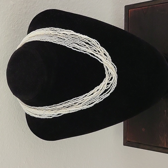 Multi Strand Mini Seed Bead Necklace - Picture 1 of 6